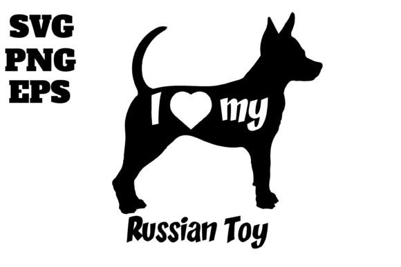 Russian Toy Dog Monogram Vector Review