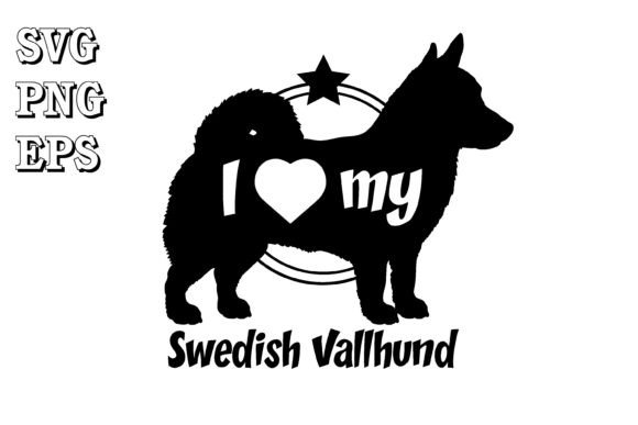 Swedish Vallhund Dog Silhouette
