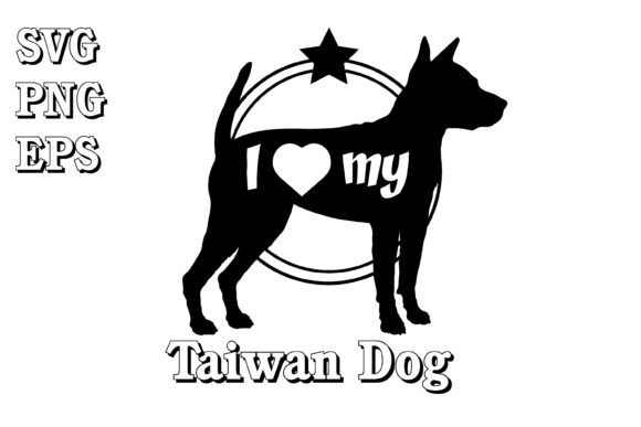 Taiwan Dog Dog Silhouette
