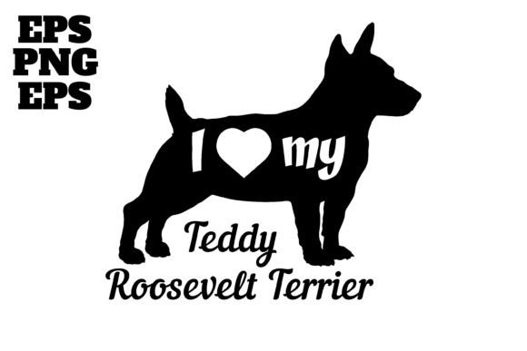 Teddy Roosevelt Terrier Dog Monogram: A Designer's Take